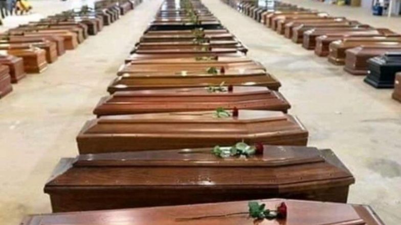 Fact Check: Viral Photo of Coffins Not Related to COVID 19 Deaths in Italy; Here's The Truth