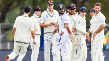 India vs New Zealand Stat Highlights 2nd Test 2020: From Virat Kohli’s Third-Longest Streak Without a Ton to Becoming Tim Southee’s Bunny, Records Made at Christchurch