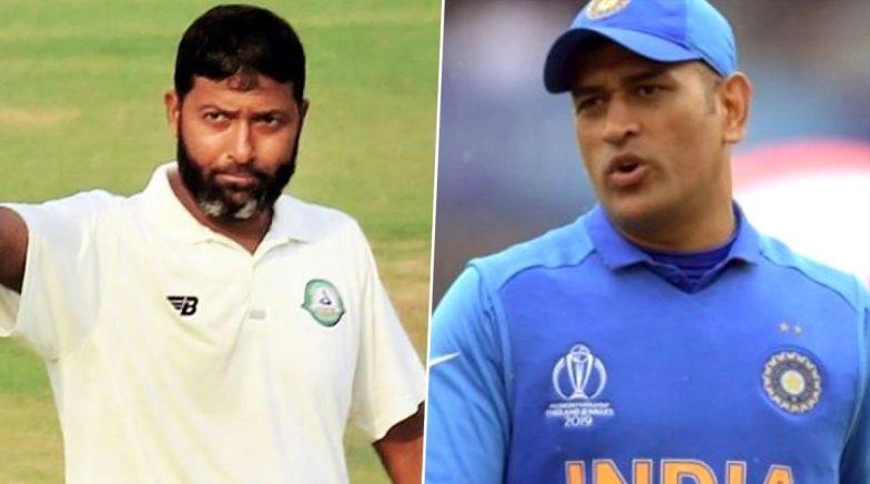 MS Dhoni Once Said He Wants to Make Rs 30 Lakh and Live Peacefully, Says Wasim Jaffer
