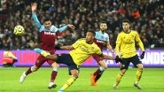 Arsenal vs West Ham, Premier League 2019&ndash;20 Free Live Streaming Online: How to Watch EPL Match Live Telecast on TV & Football Score Updates in Indian Time?