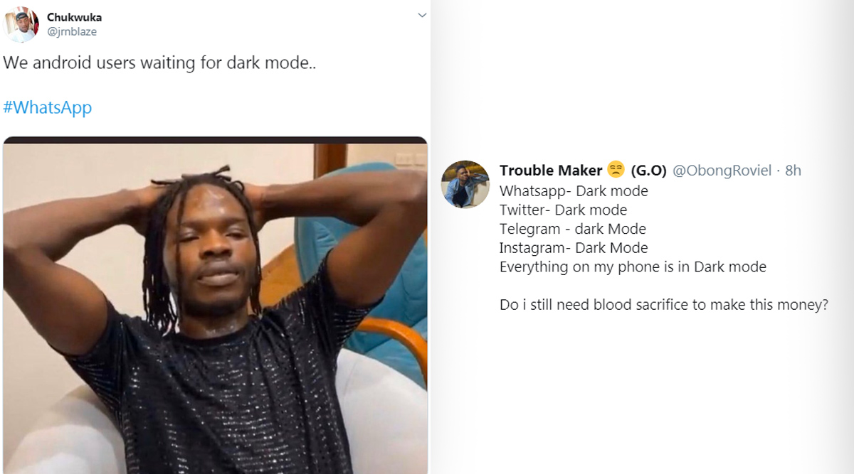 WhatsApp Dark Mode Feature Has Got People Unleashing Dark Humour With Funny Memes and Jokes | 👍 ...