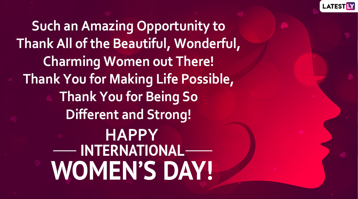 National Women's Day 2020 Greetings, Wishes & Quotes: WhatsApp ...