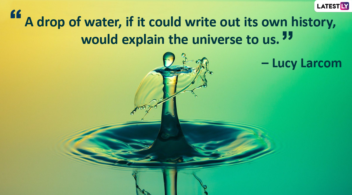 World Water Day Quotes Inspirational Words and Slogans to Raise