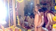 Yogi Adityanath Participates in Ram Lalla Murti Sthapna Ritual on Navratri Amid Lockdown Due to Coronavirus Outbreak; Twitterati Question UP CM's Move
