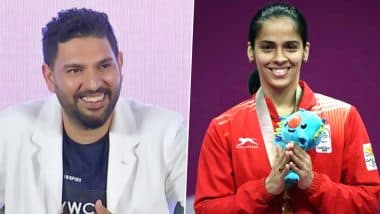 Yuvraj Singh Extends Birthday Wishes to Saina Nehwal, Calls the Badminton Player ‘Swashbuckling Champion’