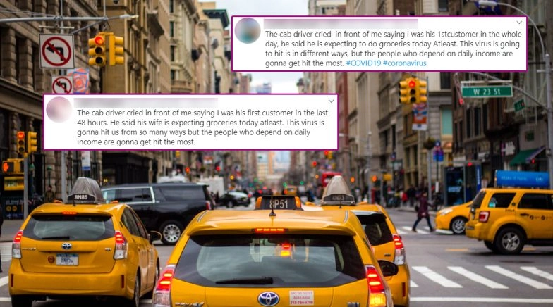 ‘Cab Driver Cried in Front of Me’ Is the New Template Online