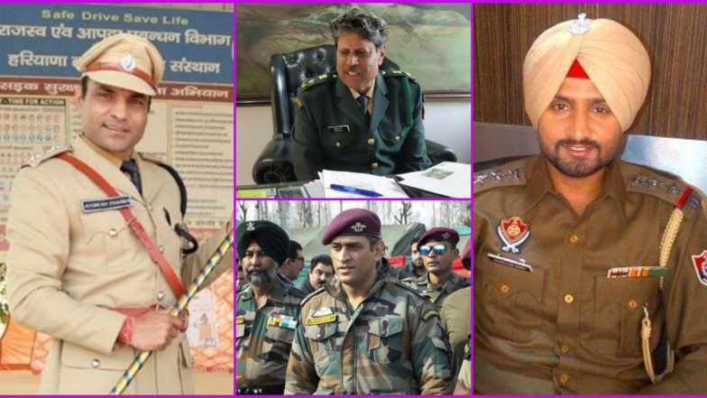 From Joginder Sharma, MS Dhoni to Kapil Dev: A Look at Some Cricketers Who Served As Government Officials in Honorary and Professional Capability