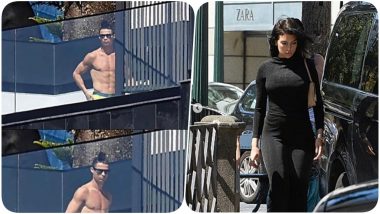 Cristiano Ronaldo Flaunts His Well-Chiseled Abs As Girlfriend Georgina Rodriguez Goes Shopping During Quarantine