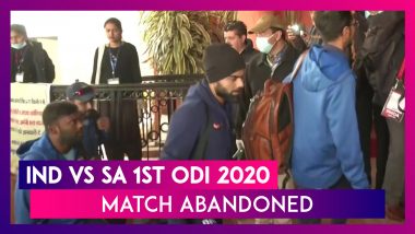 IND vs SA 1st ODI 2020 Abandoned Due To Rain In Dharamsala