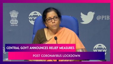 Nirmala Sitharaman, Union Finance Minister Declares Relief Package To Deal With Coronavirus Fallout