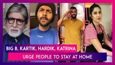 Amitabh Bachchan, Kartik Aaryan Urge Indians To #StayHome, Katrina Kaif Sweeps Floor Amid Lockdown