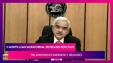 Reserve Bank Of India Governor Shaktikanta Das’s Emergency Measures To Tackle COVID 19 Pandemic