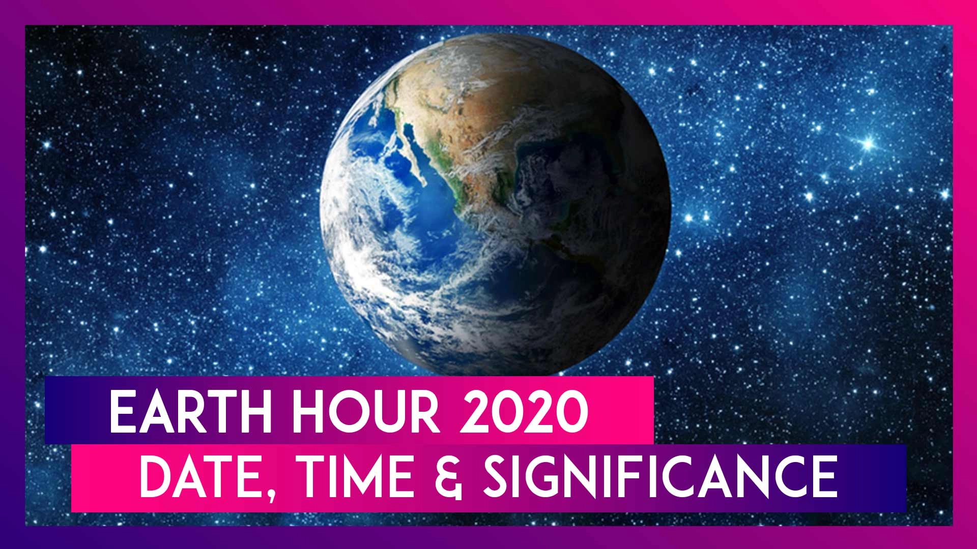 Earth Hour 2020 Here S Why You Should Switch Of Your Lights Between 08 30 09 30pm On March 28 Watch Videos From Latestly