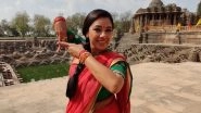 Rupali Ganguly Dances Barefoot on Scorching Floor of Sun Temple in Ahmedabad