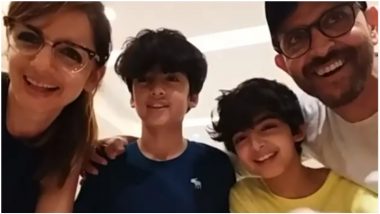 Hrithik Roshan, Sussanne Celebrate Son Hrehaan's Birthday, Extended Family Joins over Video Call