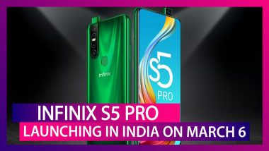 Infinix S5 Pro Sporting A 48MP Triple Rear Camera Setup To Be Launched in India on March 6; Price, Features, Variants & Specifications