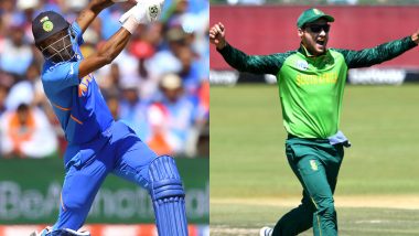 India vs South Africa, 1st ODI 2020, Key Players: Hardik Pandya, Janneman Malan and Other Cricketers to Watch Out for in Dharamshala