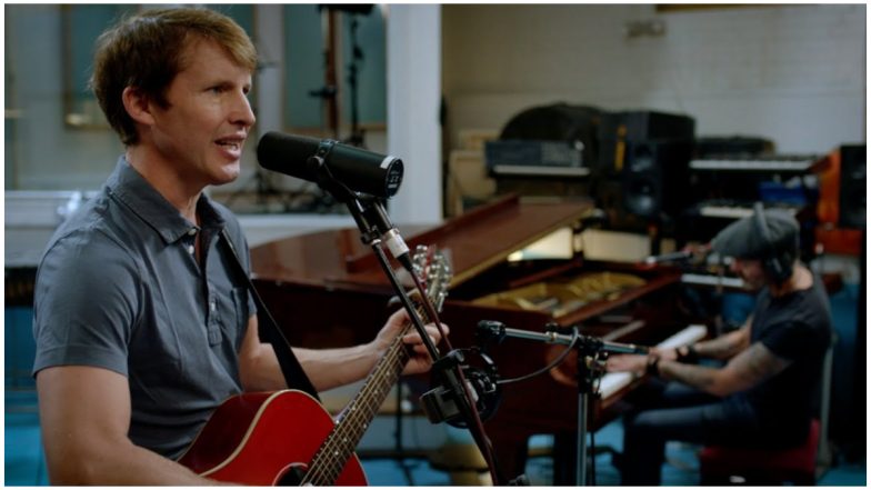 James Blunt Jokes That He's Doing Us All a Favour by Not Holding a Mini-Concert During COVID-19 Lockdown
