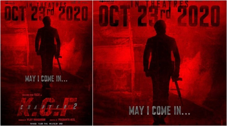 Yash's KGF Chapter 2 is All Set to Hit the Screens on October 23