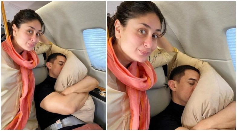 Aamir Khan Responds to Kareena Kapoor Khan Sneakily Clicking His Sleepy Pics