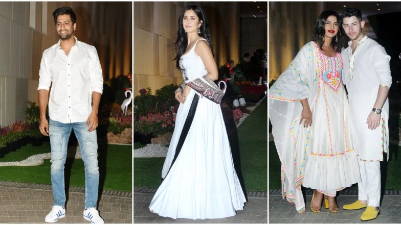 Holi 2020: Priyanka Chopra, Nick Jonas Join Katrina Kaif and Vicky Kaushal at Isha Ambani's Festive Bash (View Pics)
