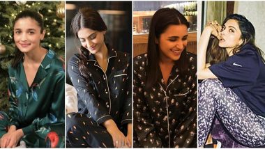 Quarantine in Pyjamas! Sonam Kapoor, Alia Bhatt, Deepika Padukone Teach How Life is Better in Your Night Suits (View Pics)