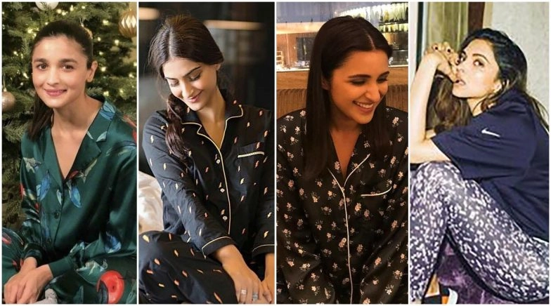 Sonam Kapoor, Alia Bhatt, Deepika Padukone Teach How Life is Better in Your Night Suits 