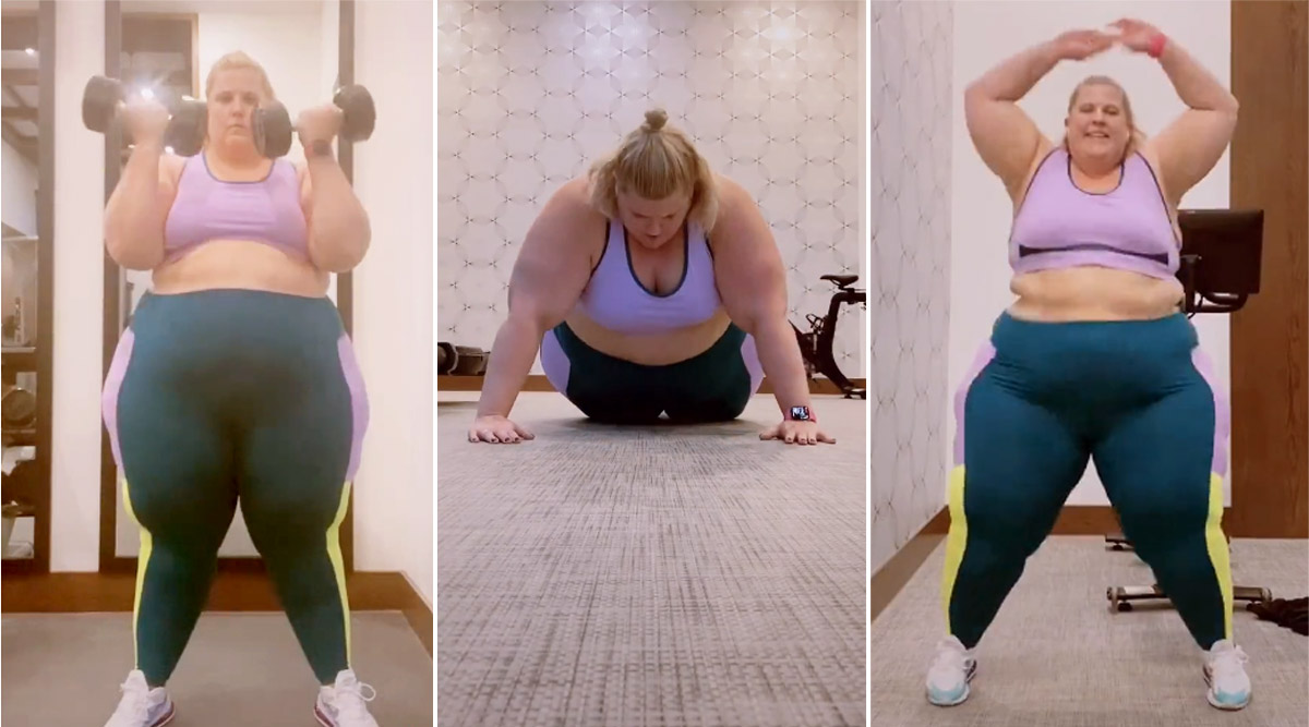 Plus Size Model Anna O'Brien's 'Work Out' TikTok Video Is Inspiring People  Online