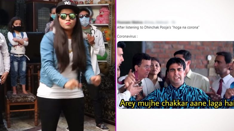Dhinchak Pooja New Song ‘Hoga Na Corona’ Amid Coronavirus Pandemic Sparks Crazy Yet Funny Memes and Jokes (Watch Video)