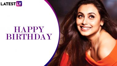 Rani Mukerji Birthday Special: Veer Zaara, Black, Bunty Aur Babli and Other Popular Films of The Actress That Are Must-Watch