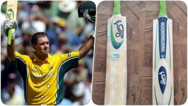 Fans Troll Ricky Ponting As He Posts Picture of His Bat Used During Australia vs India ICC Cricket World Cup 2003 Final, Ask 'Spring Kidhar Hai'