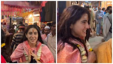 So Cool! Sara Ali Khan Shows Around the Busy Streets of Varanasi Without the Fear of Being Recognised