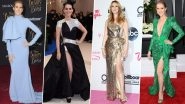 Celine Dion Birthday Special: From Solid Colours to Affinity for Metallic Gowns and Love for Prints, the 'Unison' Singer Prefers Having a Variety in her Wardrobe (View Pics)