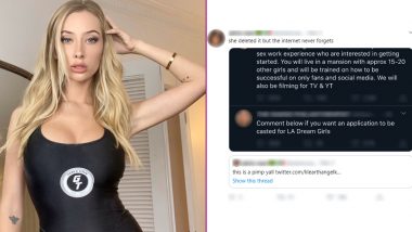 Naked Philanthropist Kaylen Ward, Who Raised Money for Australian Bushfire Victims Lands in Trouble! Netizens Accuse Her of Sex Trafficking After Tweet Goes Viral