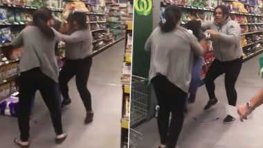 Women Fight Over Toilet Paper Amid Coronavirus Panic Buying in Australia (Watch Video)