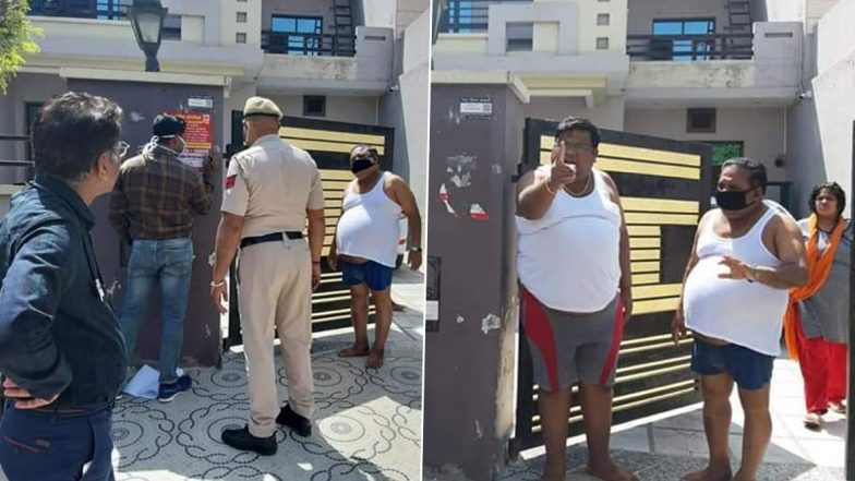 Ambala Man Returning From Thailand Tears Quarantine Posters Put Outside House, Becomes Butt of Jokes Courtesy Fake News Online