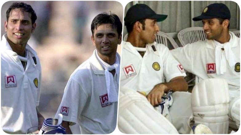 Fans Relive Rahul Dravid-VVS Laxman’s Epic Partnership of 376 Runs Against Australia in Kolkata, Netizens Hail Dravid - Laxman Duo (Watch Video)