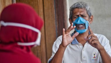 Indonesian Couple Makes See-Through Masks For Deaf People to Enable Easy Lip Reading (View Pics)