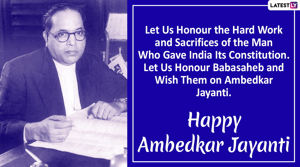 happy ambedkar jayanti 2020 greetings whatsapp stickers bhim jayanti hd images sms messages and wishes to celebrate his birth anniversary latestly happy ambedkar jayanti 2020 greetings