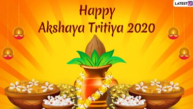 Happy Akshaya Tritiya 2020 Images and HD Wallpapers for Free Download Online: WhatsApp Stickers, Akha Teej GIF Messages and Facebook Greetings to Celebrate the Day