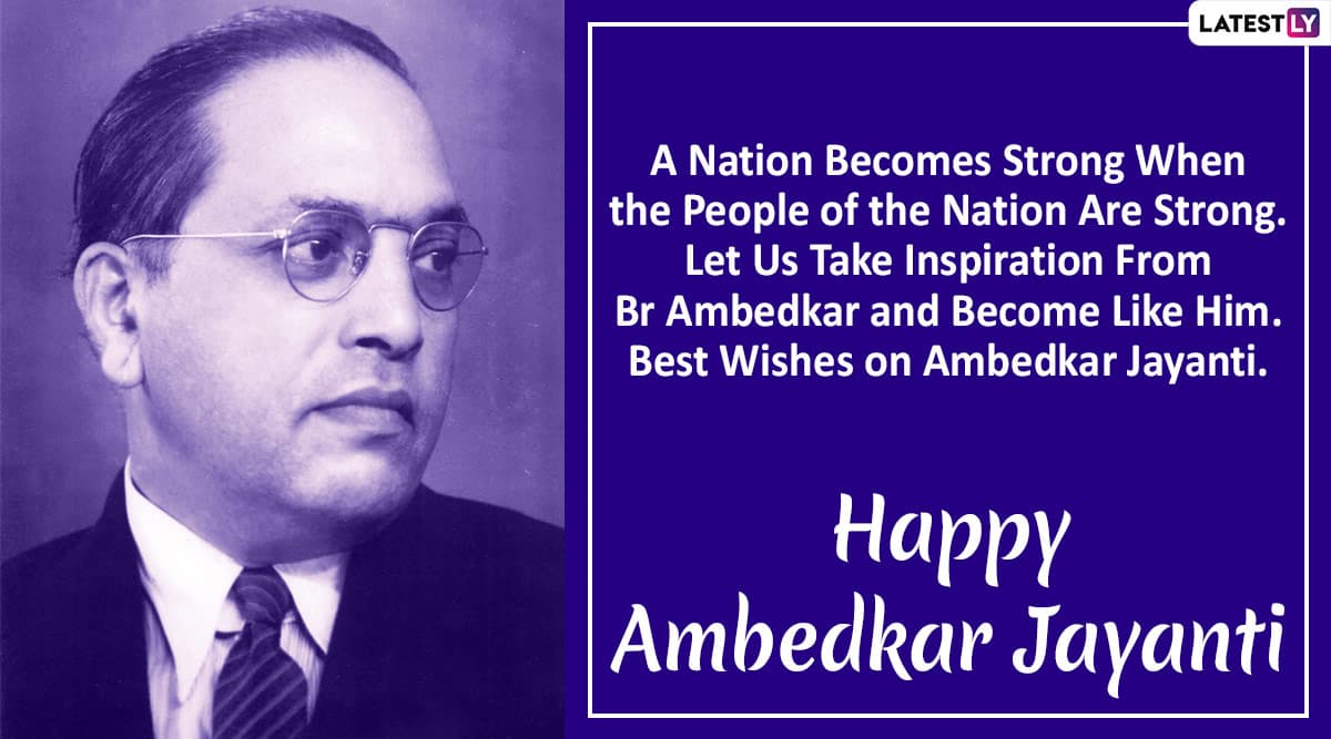 Happy Ambedkar Jayanti 2020 Greetings: WhatsApp Stickers, Bhim ...