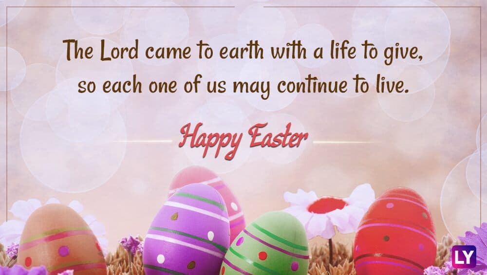 Happy Easter 2020 Wishes, Positive Quotes & GIFs: Send These Greetings ...