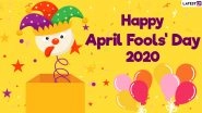 Happy April Fools&rsquo; Day 2020 Wishes and Images: WhatsApp Stickers, GIF Greetings, Facebook Messages and Jokes to Make Everyone Laugh Out Loud