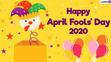 Happy April Fools’ Day 2020 Wishes and Images: WhatsApp Stickers, GIF Greetings, Facebook Messages and Jokes to Make Everyone Laugh Out Loud
