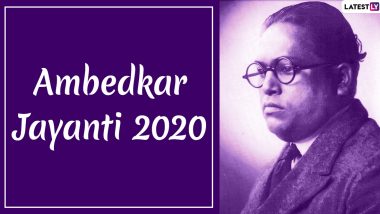 Happy Ambedkar Jayanti 2020 Greetings: WhatsApp Stickers, Bhim Jayanti HD Images, SMS, Messages and Wishes to Celebrate His Birth Anniversary