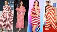 Deepika Padukone, Alia Bhatt and Sonam Kapoor's Obsession for Candy-Cane Fashion is Like a Merry Little Christmas Treat for Us (View Pics)