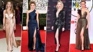 Amber Heard Birthday Special: The Aquaman Actress Loves Her High-Slit Dresses as Much as We Love Her (View Pics)