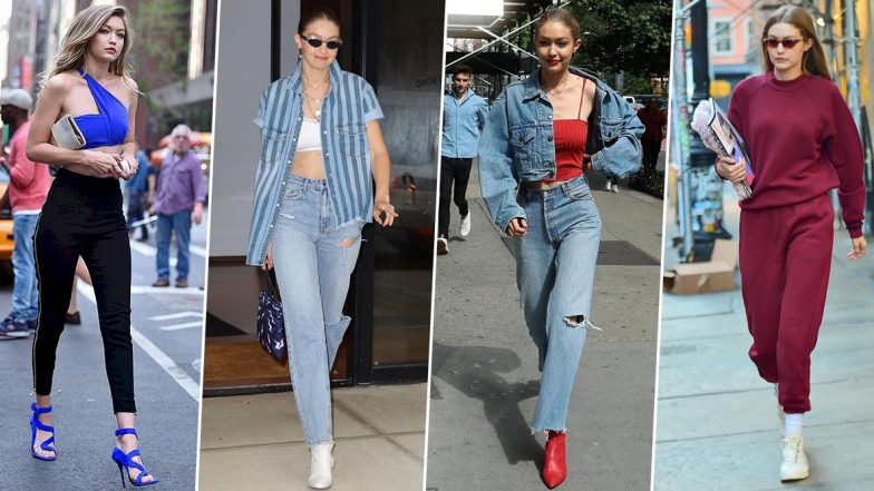 Gigi Hadid Birthday Special: Chic, Charming and Comfortable, the Supermodel's Street Style is Always a Subject of Discussion (View Pics)