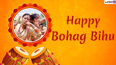 Happy Bohag Bihu 2020 Greetings: WhatsApp Stickers, Rongali Bihu GIF Images, Messages, SMS, Quotes to Send on Assamese New Year