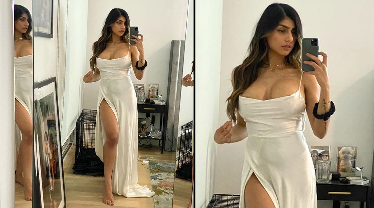 Xxx Bf Salman Khan - Mia Khalifa Shares Picture in a High-Slit Wedding Dress With an Emotional  Post About the Worst Pandemic Fears | ðŸ‘— LatestLY